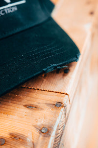 6IX LOGO CAP BLACK W/ GREY CONTRASTING - 6IX Collection 
