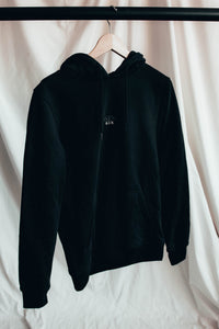 6IX CONTRAST LOGO HOODIE BLACK - 6IX Collection 