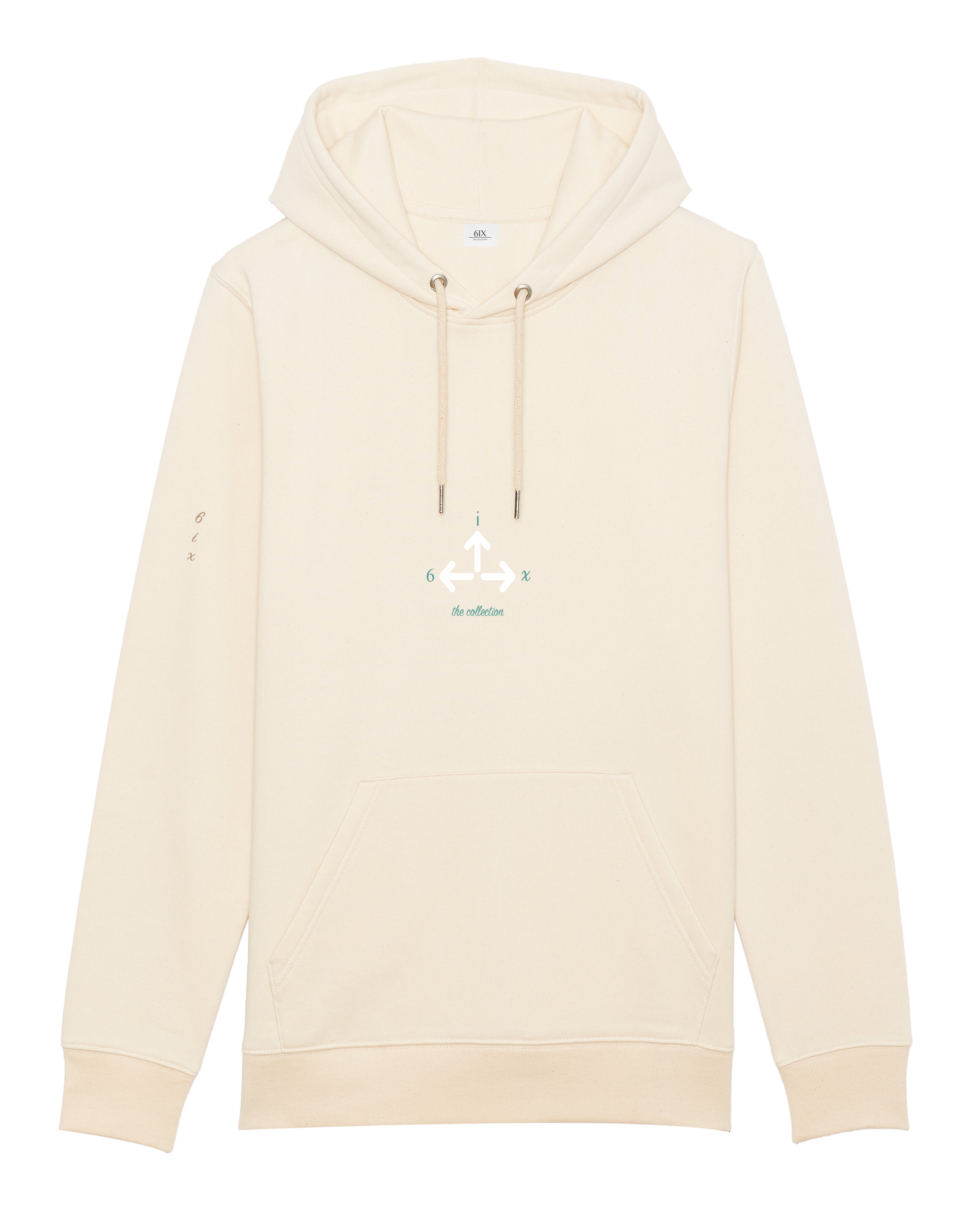 6IX 'THE COLLECTION' HOODIE - CREAM - 6IX Collection 